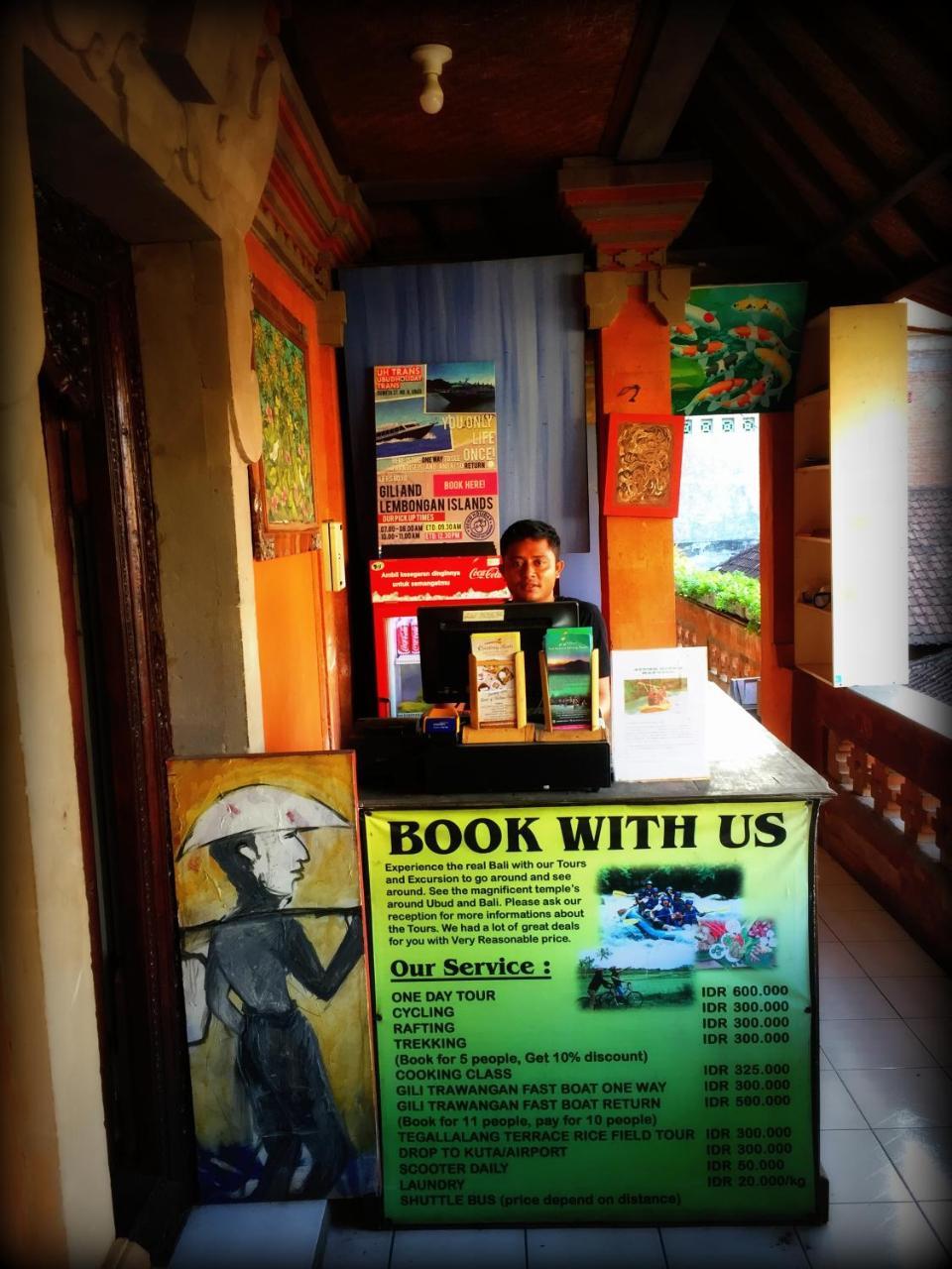 Ubud Market Hostel Eksteriør billede